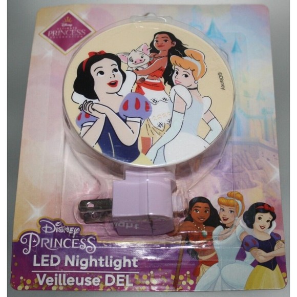 Disney Princess LED Nightlight Rotary Adjustable Shade On/Off Switch NIP - Picture 2 of 3